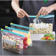 Вакуумные пакеты Zip-lock набор 30 шт многоразовые для кухни