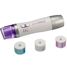 Прибор для полировки и шлифовки ногтей Naked Nails с насадками