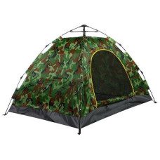 Палатка 6 мест самораскладывающаяся Камуфляж 2х2.5 м Fiberglass