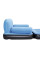 Диван надувной Bestway 67356 Multi-Max 152×188×64 см с насосом голубой