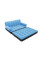 Диван надувной Bestway 67356 Multi-Max 152×188×64 см с насосом голубой