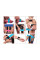 Пластырь для мышц и связок EasyFit Kinesio спортивный черный