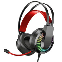 Гарнитура IMS-E1008 с RGB подсветкой и микрофоном для ПК и консолей
