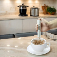 Беспроводной USB миксер-капучинатор EGG BEATER для взбивания молока, кофе и напитков, портативный