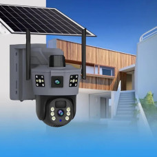 IP-камера 360° для улицы с SIM-картой и автономным питанием TP18