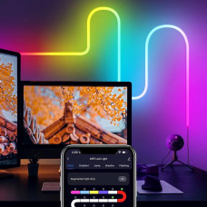 LED лента декоративная RGB 2 м с Wi-Fi управлением и музыкальной синхронизацией