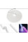 Неоновая LED лента-шланг 5 м, управление по Bluetooth и музыкальная синхронизация, USB