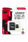 Карта MicroSD Kingston 128 ГБ Class 10 UHS-I для смартфонов, камер, планшетов и других устройств
