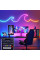Неоновая USB LED лента 5 м RGB-IC с управлением Wi-Fi и Bluetooth через приложение