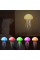 Светильник-ночник Медуза с RGB LED подсветкой и подвижными щупальцами, прикроватная