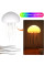Светильник-ночник Медуза с RGB LED подсветкой и подвижными щупальцами, прикроватная