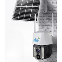 Вулична камера відеоспостереження Solar 4G з акумулятором і поворотом V380 PRO VC3