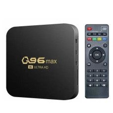 Приставка Q96 MAX для TV Wi-Fi 4K Android 10 голосовой помощник