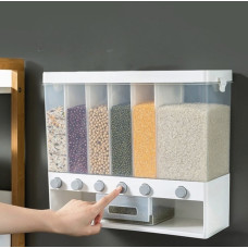 Настенный диспенсер для сыпучих продуктов Multiple Dispenser, 6 секций