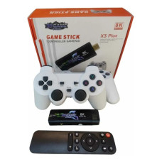 Консоль для игр Game Stick X3 Plus 8K ретро приставка HDMI с джойстиком