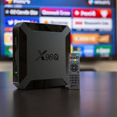 Медиаплеер для телевизора X96 Max Android TV Box 4K Wi-Fi смарт ТВ
