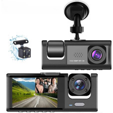 Видеорегистратор для авто AND Z37 3 камеры Full HD 1080p салон и задняя камера