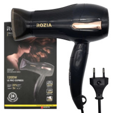 Фен для волос Rozia HC 817O складной мини дорожный прибор для сушки и укладки