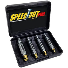 Экстрактор болтов Speed Out комплект для удаления шурупов, саморезов и болтов, универсальный экстрактор
