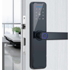 Смарт замок AND 5323 5575 электронная ручка с кодом отпечатком и Bluetooth