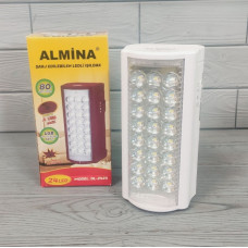 LED фонарь Almina 24LED аккумуляторный, портативный светильник с ручкой