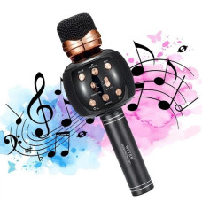 Караоке микрофон Wster WS-2911 с Bluetooth колонкой и эффектами изменения голоса