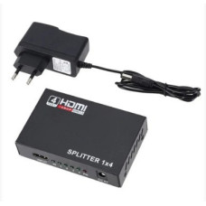 HDMI разветвитель 1x4 4K сплиттер для подключения нескольких устройств