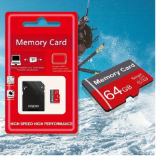 MicroSD карта 64 ГБ Class 10, UHS-I, высокая скорость передачи