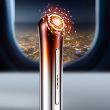 Мікрострумовий масажер для обличчя BP-4 LED для догляду шкіра пристрій портативне омолодження й ліфтинг
