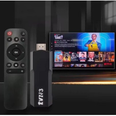 ТБ-приставка TVR3 Stick 4K Android 11 медіаплеєр HDR Dolby Vision Wi-Fi Bluetooth смарт-приставка чорний