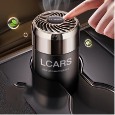 Ароматизатор авто LCARS дифузор повітря для машини вдома та офісу стійкий аромат усунення запахів і свіжість у салоні чорний