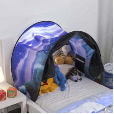 Палатка для детской кровати Children's Tent 026, тент-козырек со шторками для комфортного сна, игр и отдыха