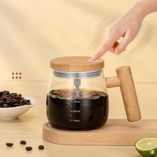 Кухоль із автоматичним перемішуванням Coffee Stirring Cup AND896, електрична чашка-мішалка з кришкою, 400 мл