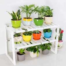 Регульована кухонна полиця Kitchen Rack 38-70 см, висувний органайзер під раковину для зберігання, біла