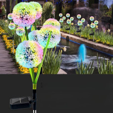 Садовий світильник Кульбабаба Dandelion на сонячній батареї декоративна LED-лампа IP66 для саду