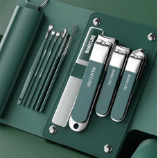 Манікюрний набір AND 5630 10 в 1 Nail Clipper Set у футлярі для догляду за нігтями та педикюру