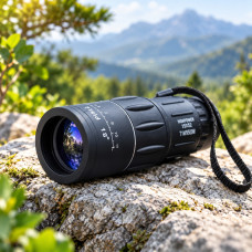 Монокуляр Bushnell 16×52 з подвійним фокусуванням і регулюванням діоптрій, компактний прогумований