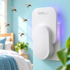 Автоматична УФ пастка для мух та комарів Fly Trap з клейовими пластинами